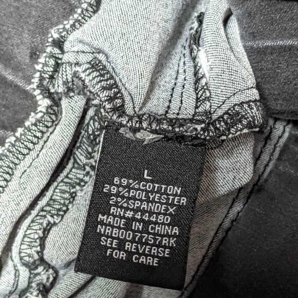 FIRE LOS ANGELES Cotton Blend Skinny Jeans Black Size Large - Picture 5 of 10